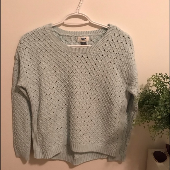 Light mint old navy sweater - Picture 1 of 2
